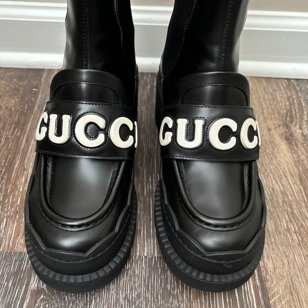 SOLD❗️Gucci logo boots, 36 - Picture 3 of 10